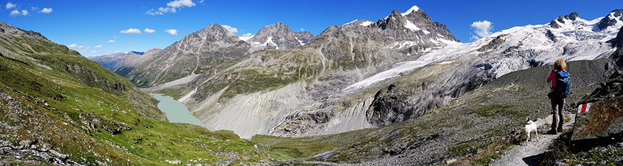 Rifugio Chamanna Coaz in Val Roseg da Pontresina (26 agosto 2016)